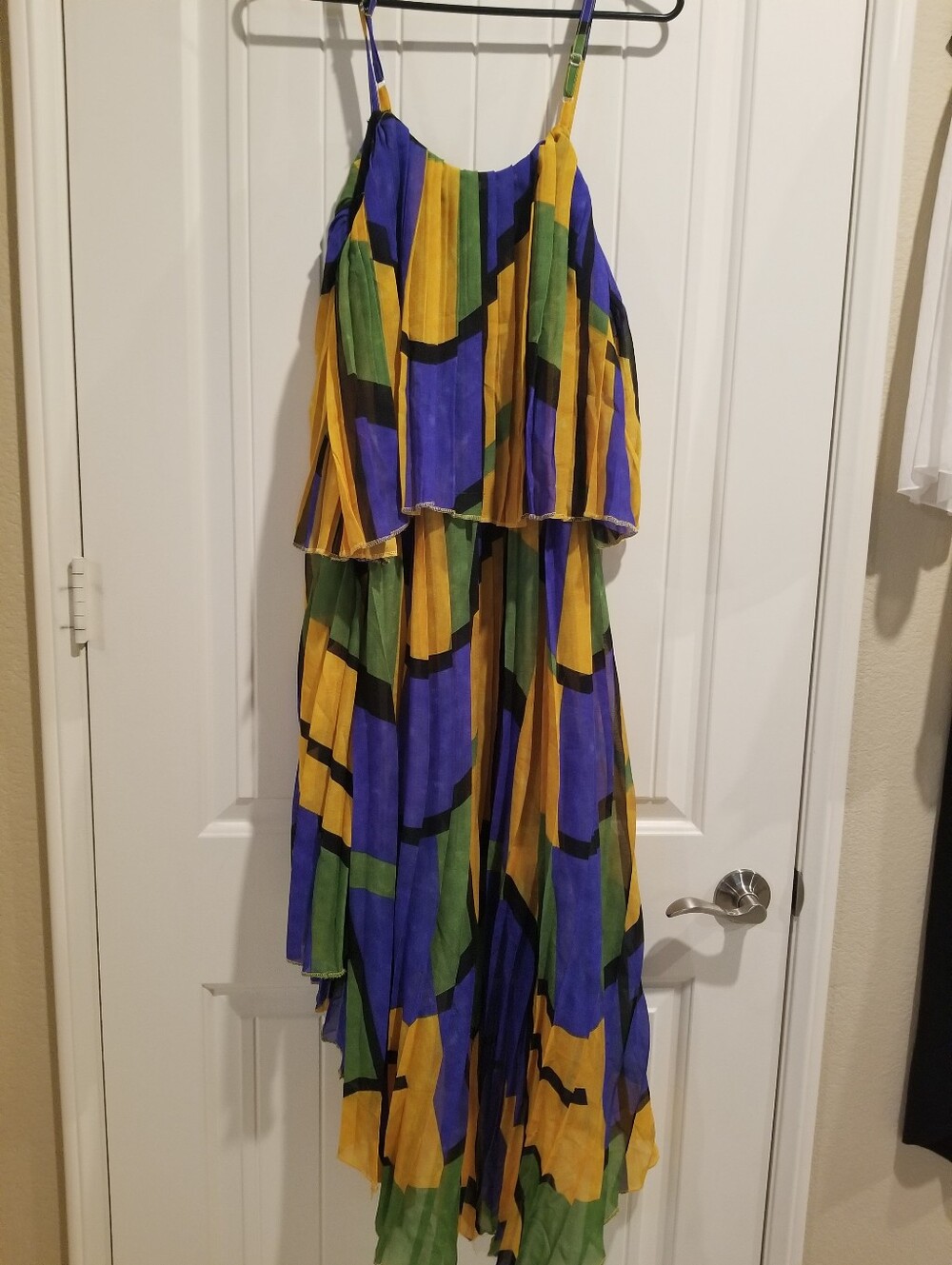 Multi-Color High-Low Dress - Picture 4 of 4